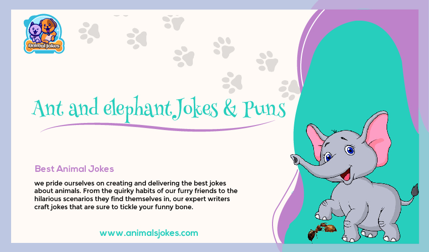 Best Jokes about Ant and Elephant