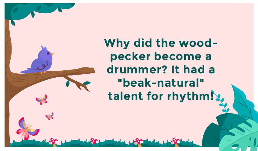 Cute Ice Breaker jokes about Woodpecker